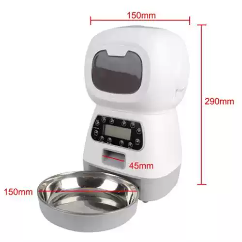 3.5L Automatic Pet Feeder for Cats & Dogs – Button & WiFi Options - Image 15