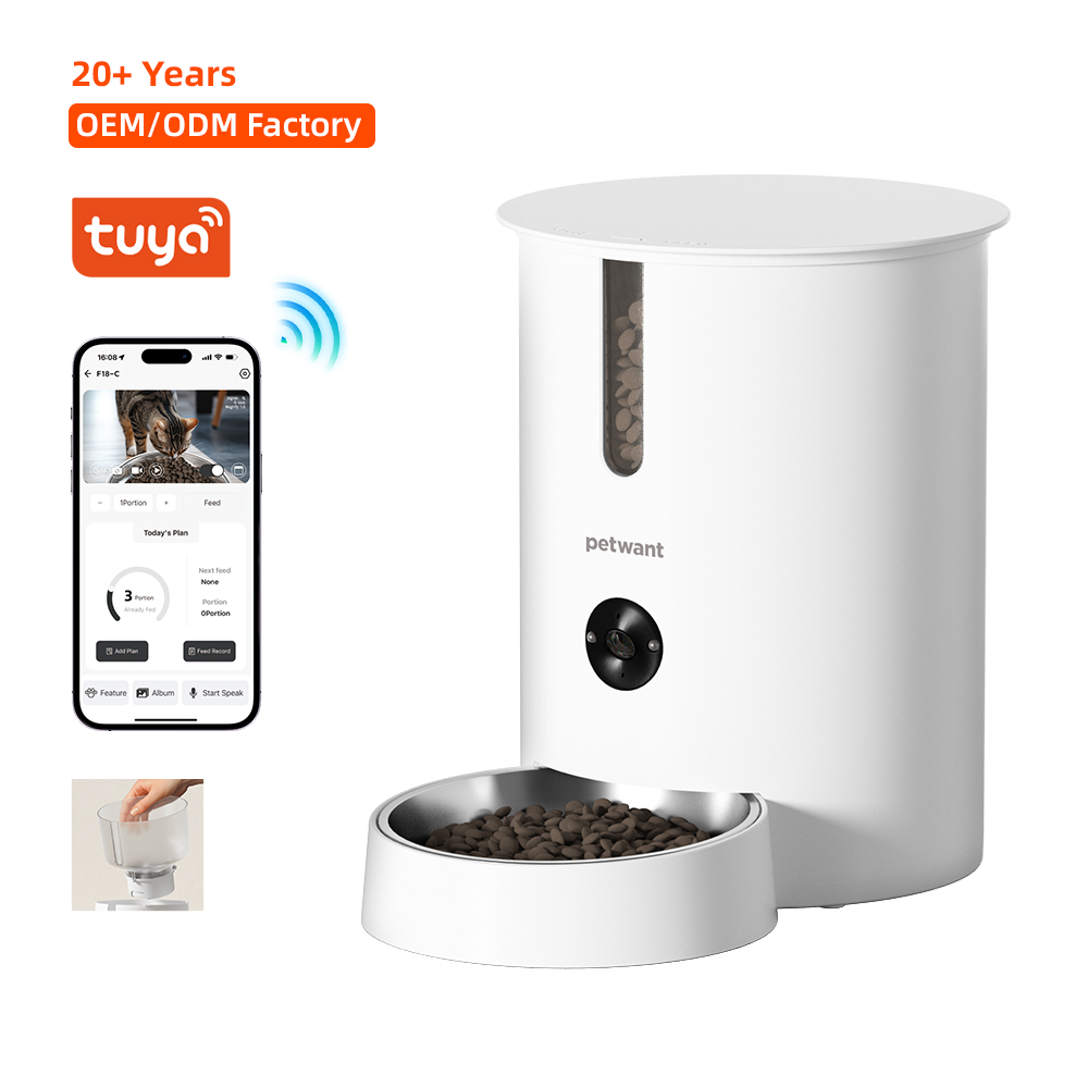 2.8L Smart Camera Automatic Pet Feeder