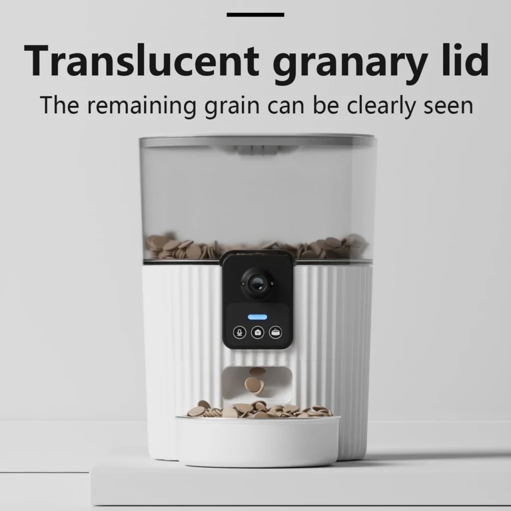 3L Camera Automatic Pet Feeder for Cats and Dogs